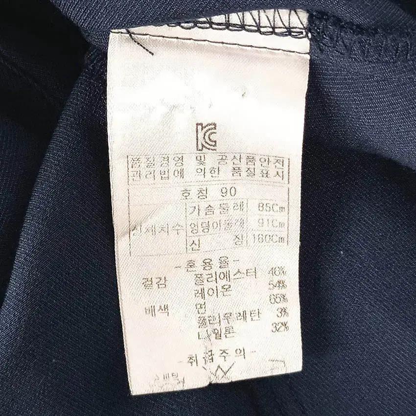 올리비아로렌 여성 춘추 레이온혼방 블라우스 네이비 (HU40340) 6
