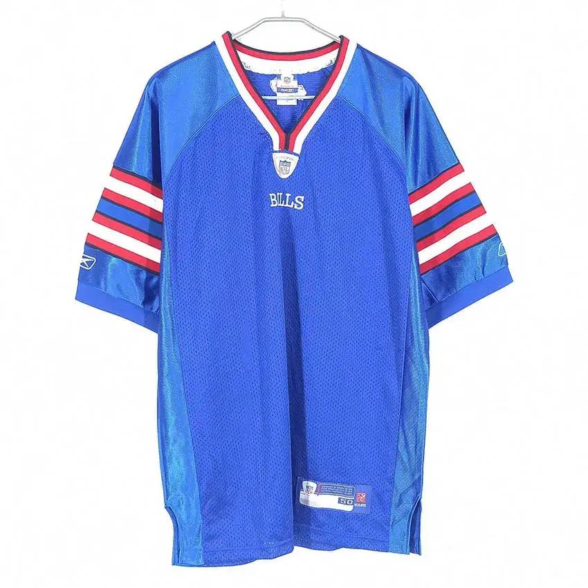 리복NFL 남성 BILLS 미식축구 유니폼 블루50 (HU40316) 2