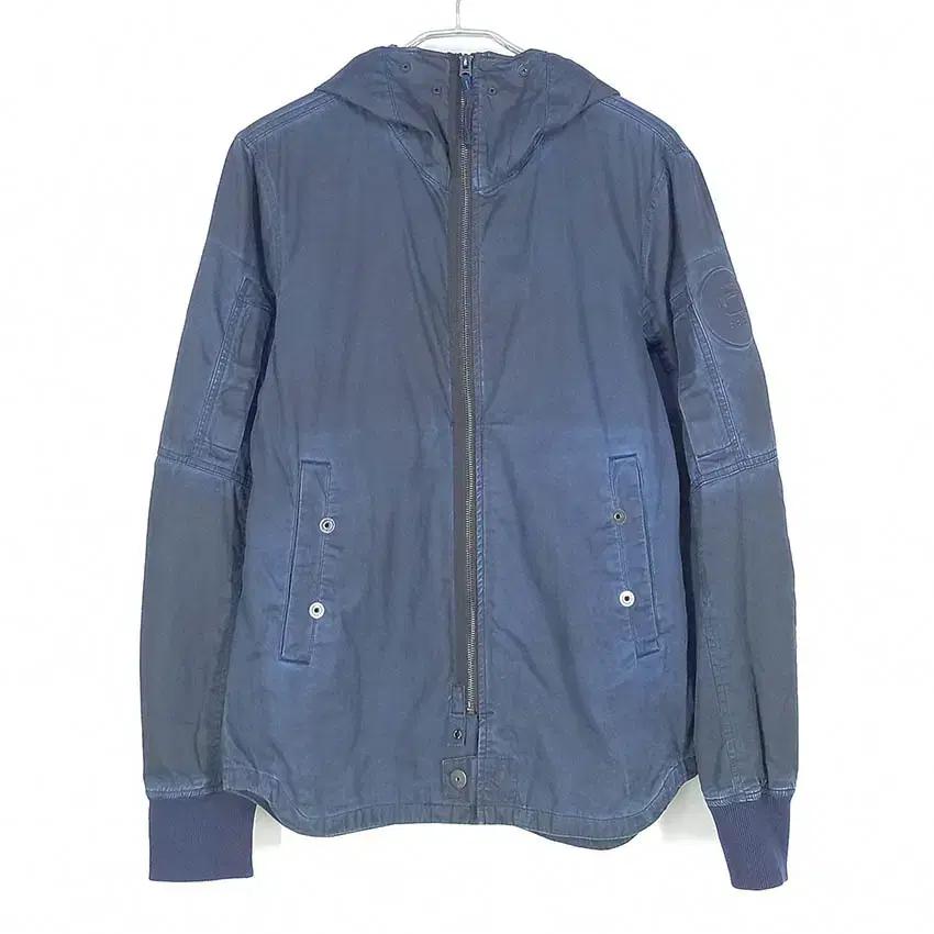 G-STAR RAW 남성 춘추 후드집업자켓 네이비 (HU40312) 2