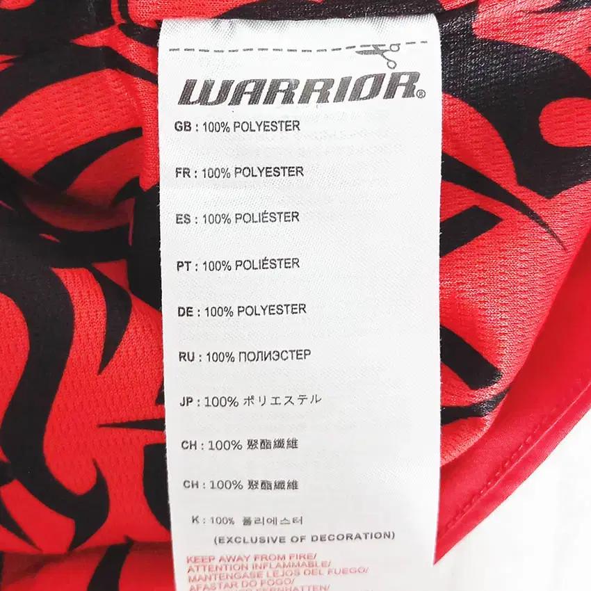 WARRIOR  남성 춘추 폴리 집업자켓 레드95 (HU40306) 6
