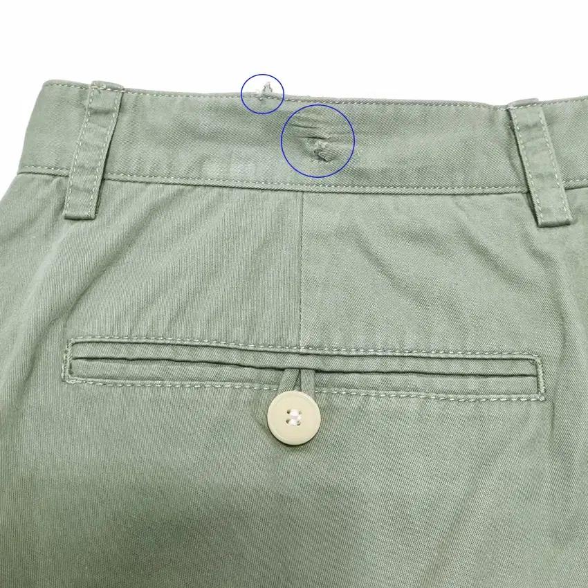 솔리드옴므 남성 춘하 일자핏 면팬츠 그린32 (HU40256) 7