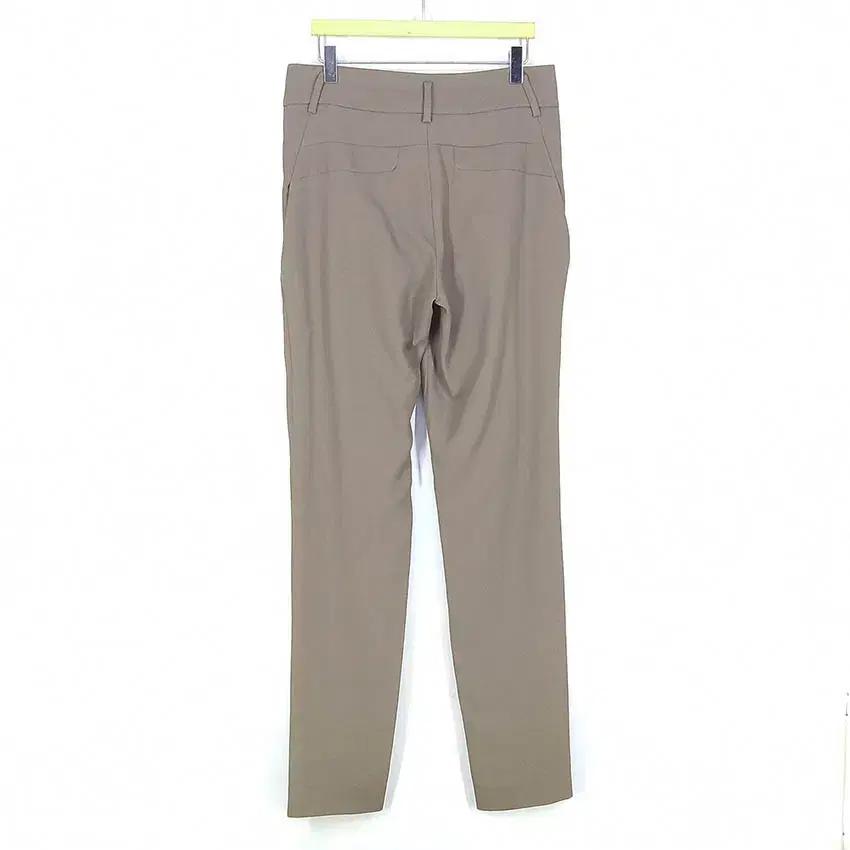 오브제 여성 춘하 홑겹 세미배기핏 슬랙스 브라운 (HU40226) 3