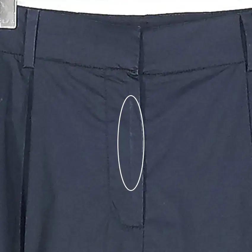 아떼바네사브루노 여성 춘하 바스락 8부팬츠 네이비 (HU40223) 7