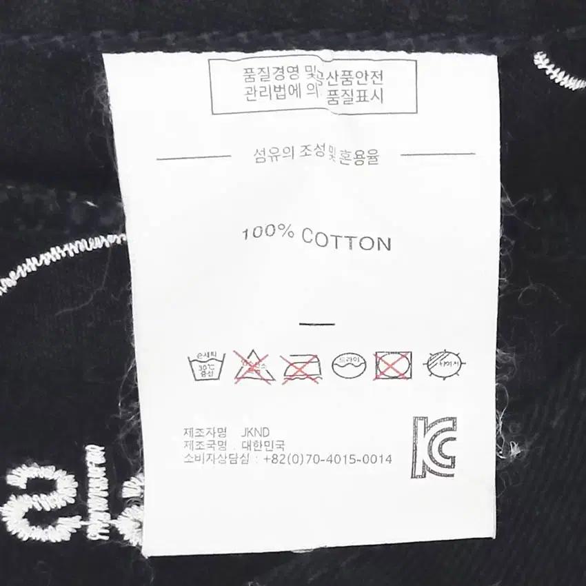 디스이즈네버댓 남성 버튼 자수패턴 코튼자켓 블랙M (HU40184) 6