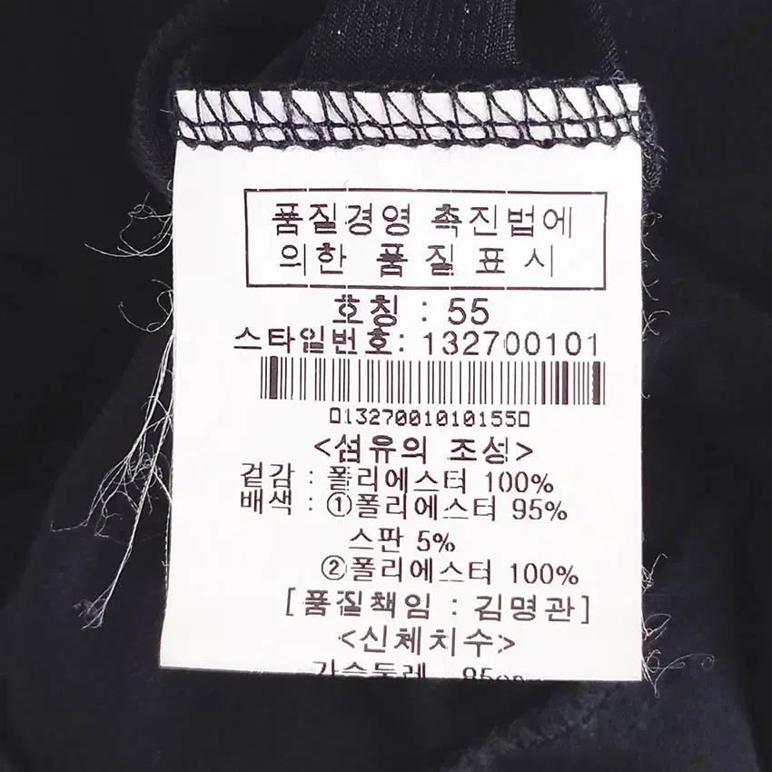 잉어 춘하 7부소매시스루 스판끼 벌룬원피스 블랙85 (HU40134) 6