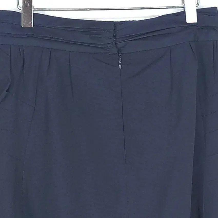 레니본 여성 춘하 핀턱 허리끈 미니스커트 네이비67 (HU40062) 4