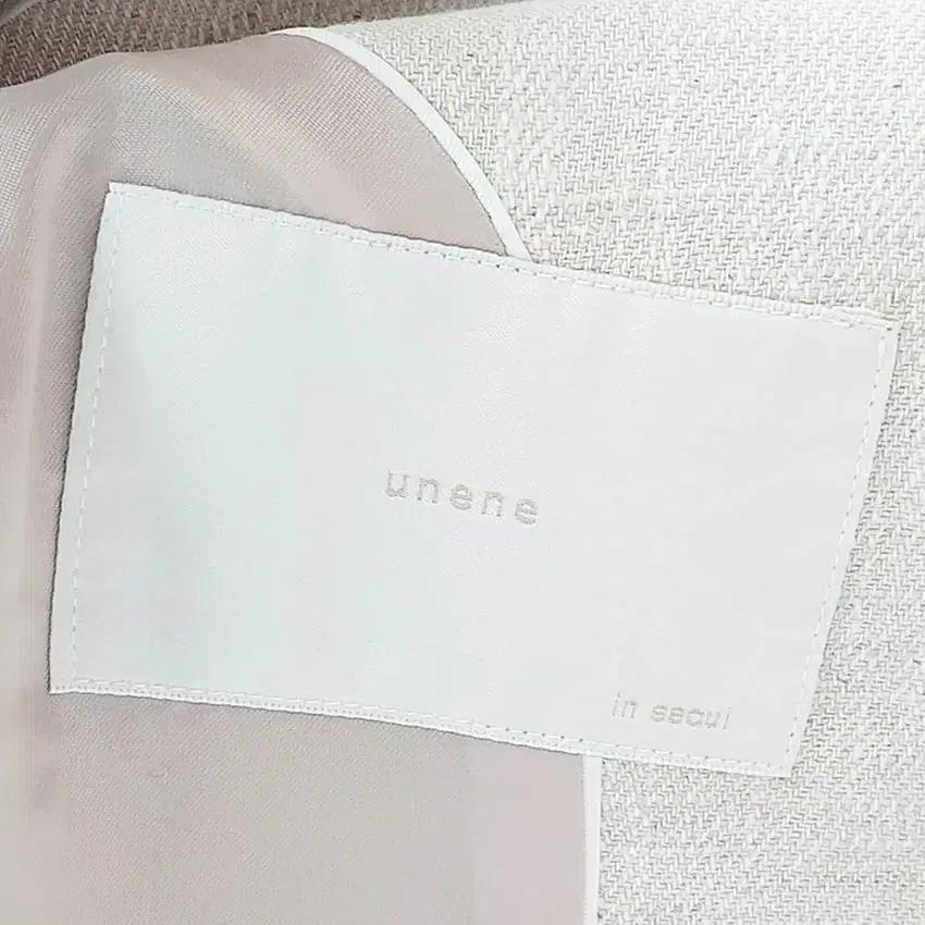 유네네 여성 춘추 사선버튼 반팔자켓 오트밀 (HU40034) 5