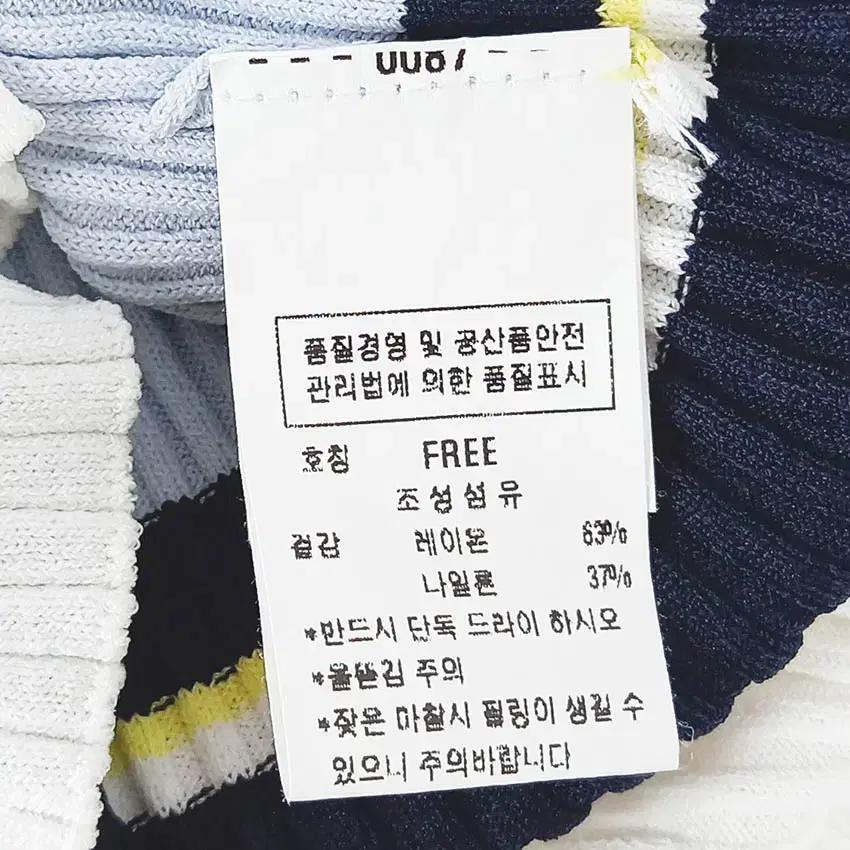 씨씨콜렉트 여성 여름 5부소매 슬림골지니트 스카이F (HU40030) 6