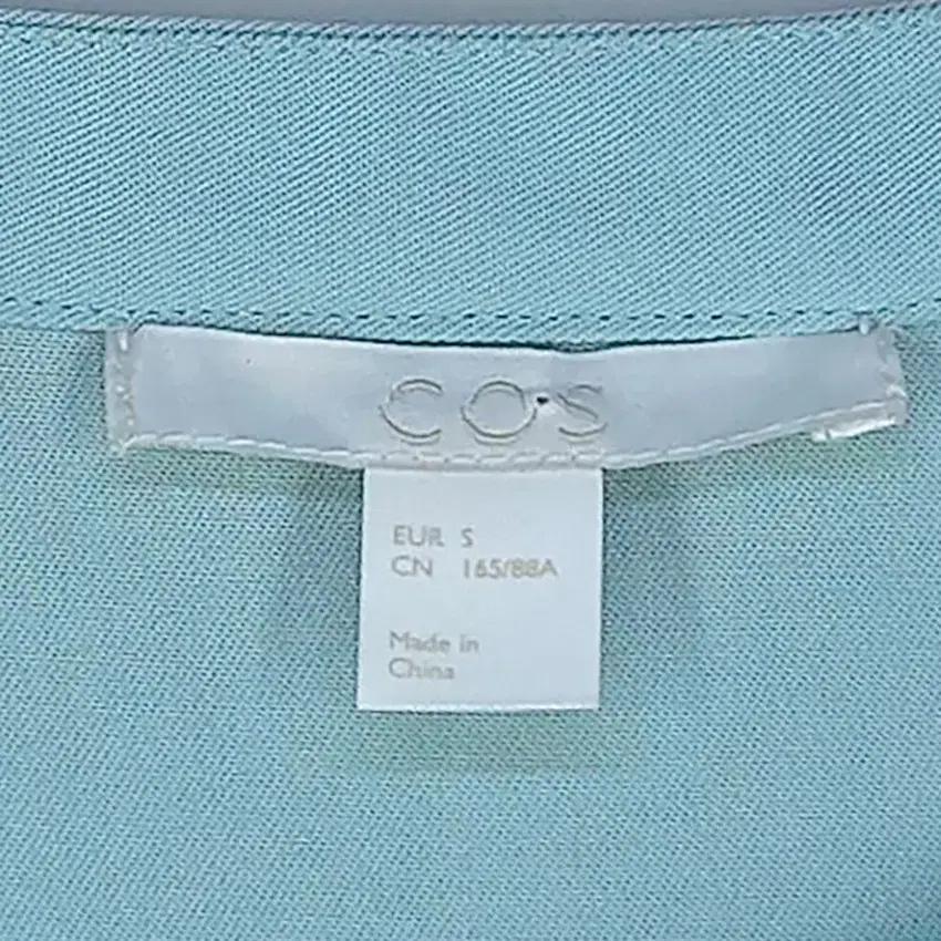 코스 여성 여름 루즈핏 리오셀 블라우스 민트블루S (HU40025) 5