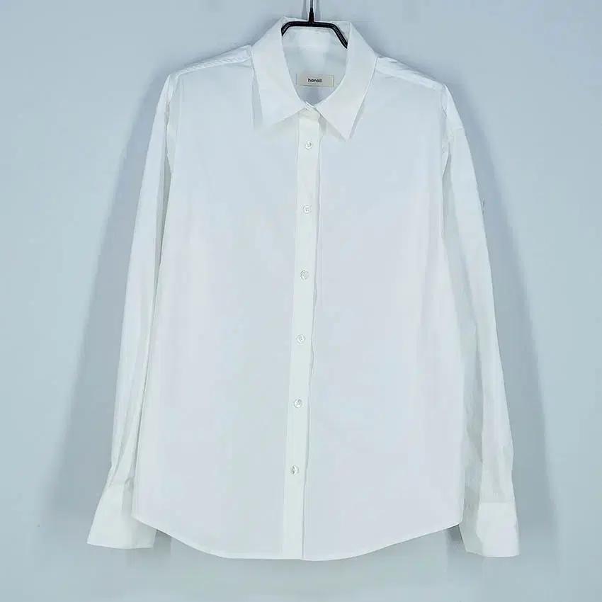 HANOLL 여 춘추 바스락 오버핏 긴팔셔츠 아이보리 (HU39983) 2