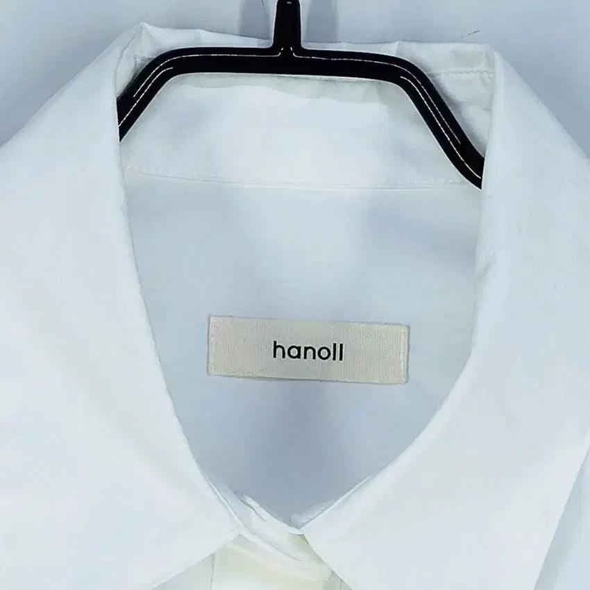 HANOLL 여 춘추 바스락 오버핏 긴팔셔츠 아이보리 (HU39983) 5
