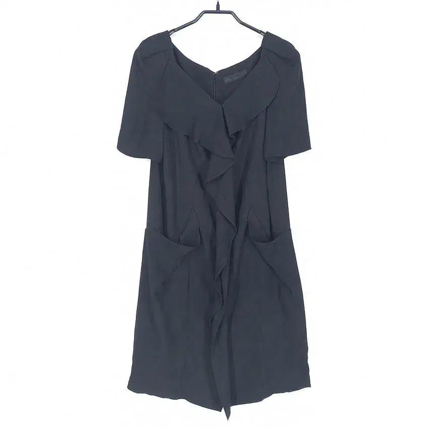 마인 여성 여름 아세테이트 미니원피스 블랙82 (HU39954) 2