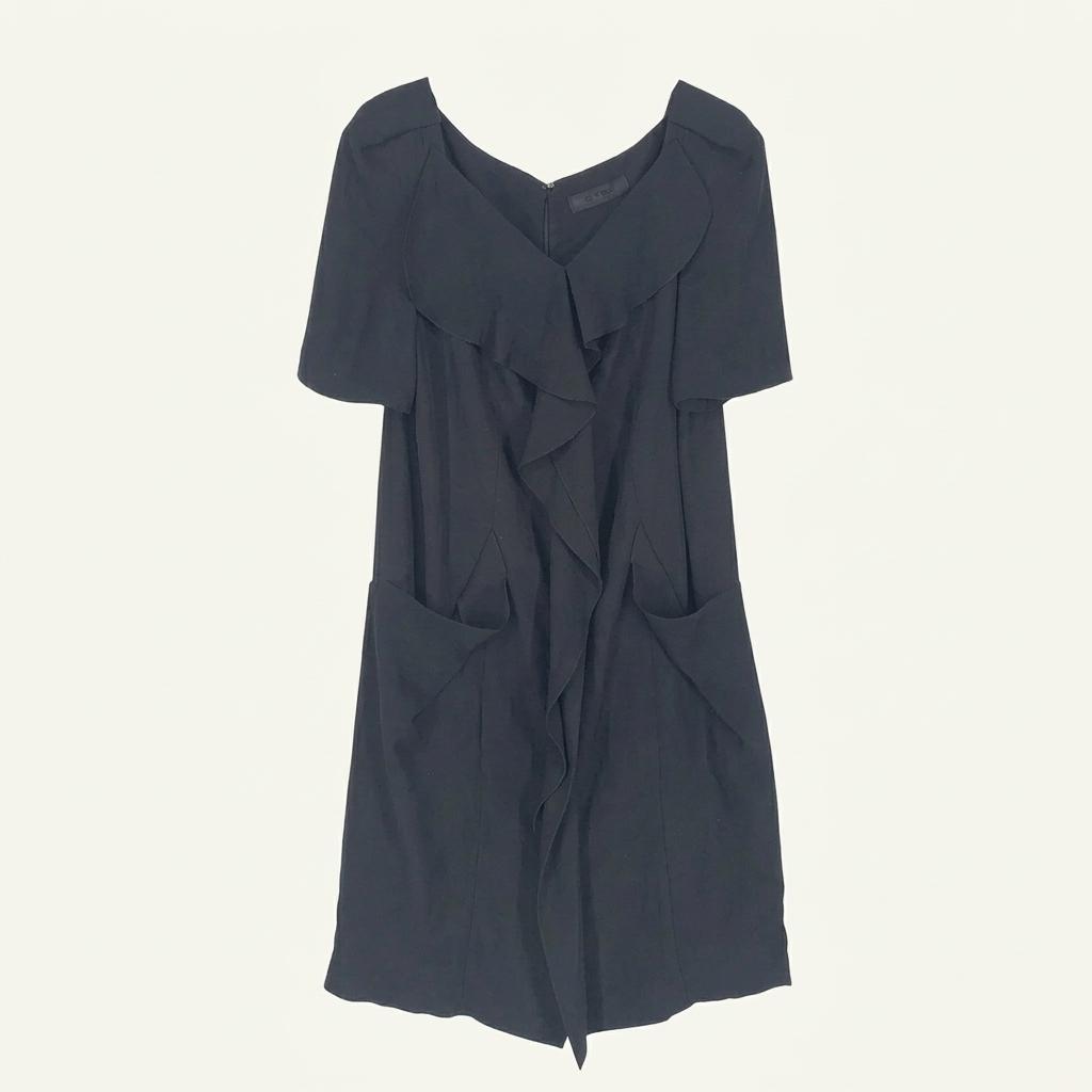 마인 여성 여름 아세테이트 미니원피스 블랙82 (HU39954) 1