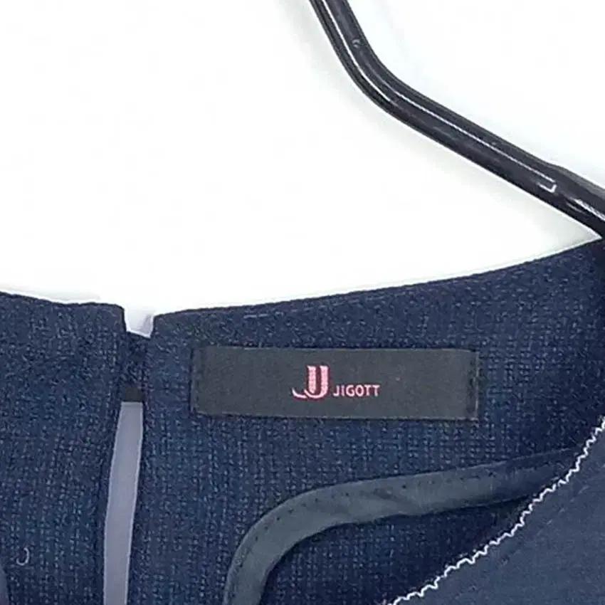 JJ지고트 여성 춘추 묶음 9부소매얇은블라우스 네이비 (HU39927) 5