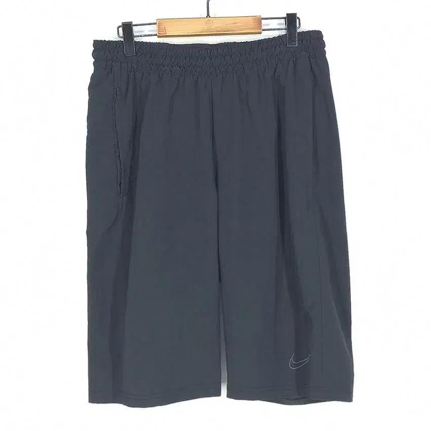 나이키 남성 스우시자수 밴딩반바지 블랙XL (HU39908) 2