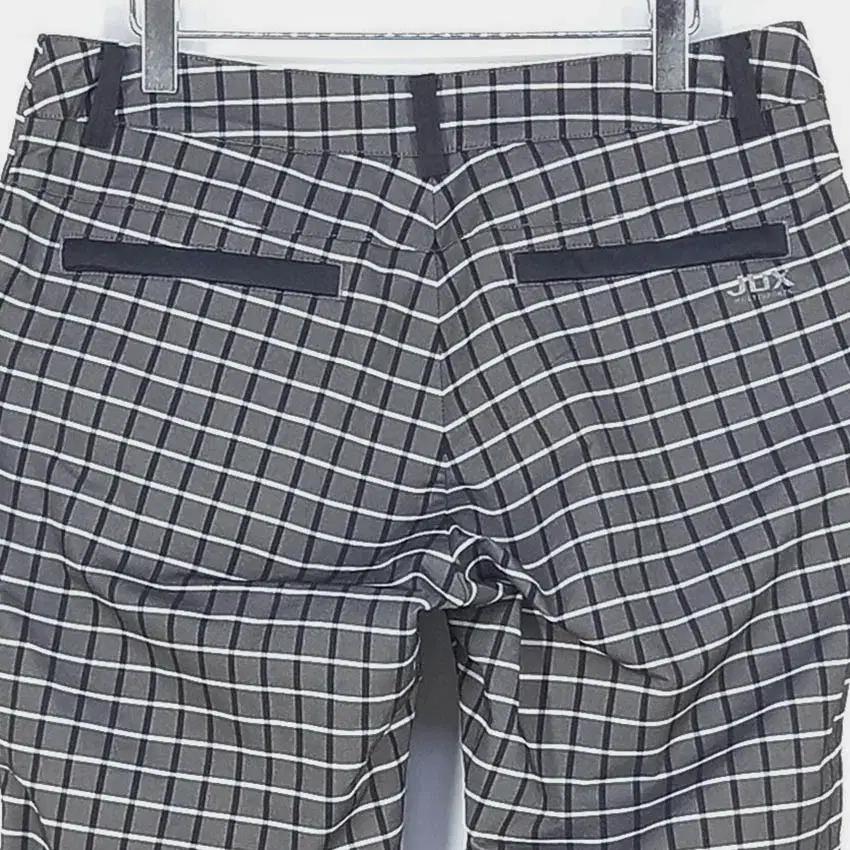 제이디엑스 여성 춘하 스판 체크팬츠 다크그레이 (HU39892) 4