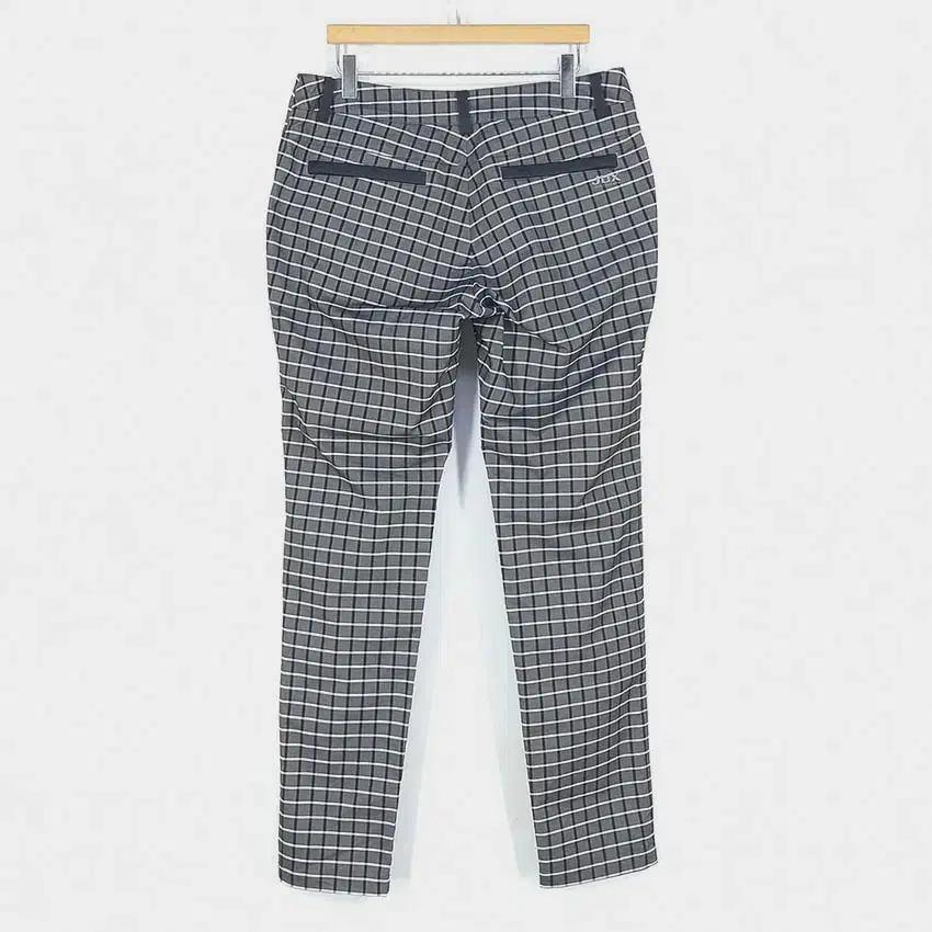 제이디엑스 여성 춘하 스판 체크팬츠 다크그레이 (HU39892) 3