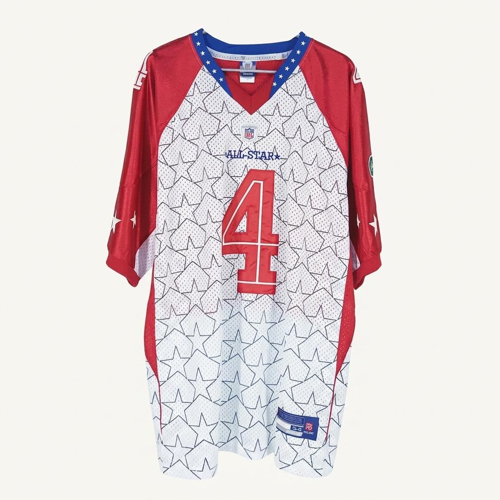 리복NFL 남성 FAVRE4 미식축구 유니폼54 (HU39864) 1