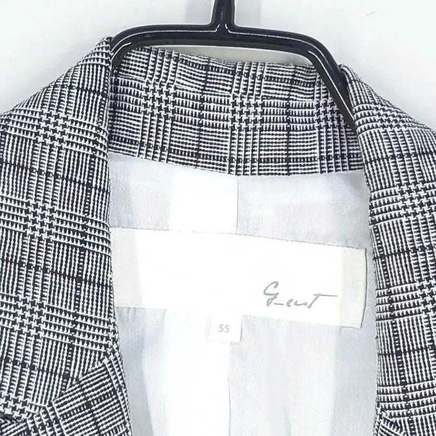 지컷 여 춘추 앞뒤패치 원후크 마혼방자켓 그레이55 (HU39842) 5