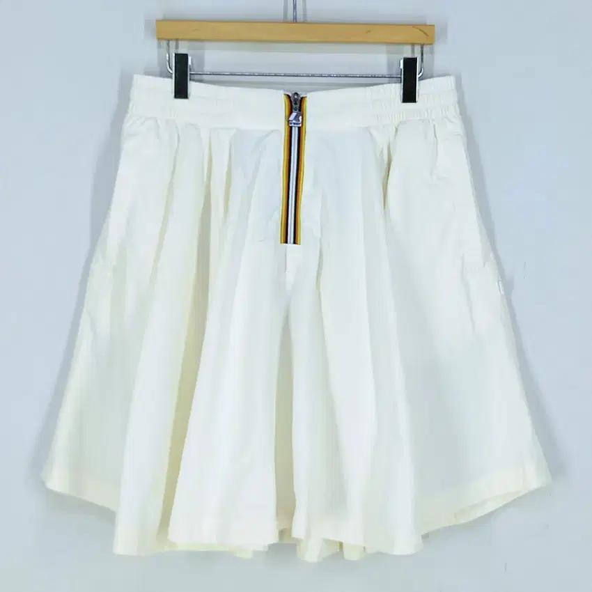 까웨 여성 여름 홑겹 플레어스커트 크림78(M) (HU39688) 2