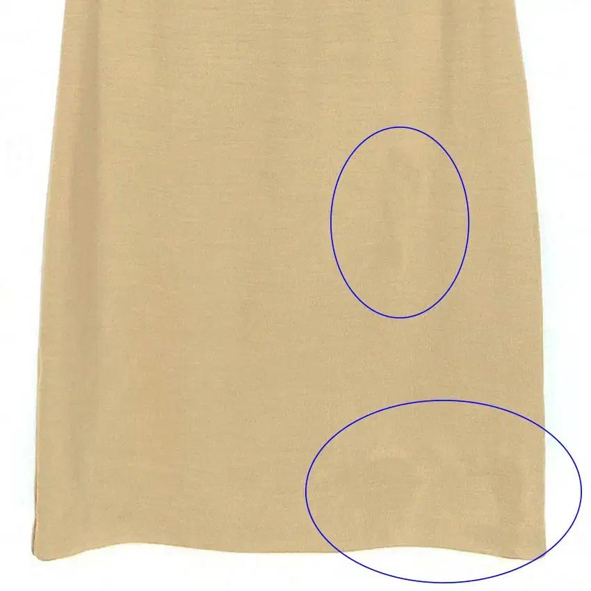 런드리 여성 춘추 슬림핏 니트 미니원피스 베이지 (HU39578) 8
