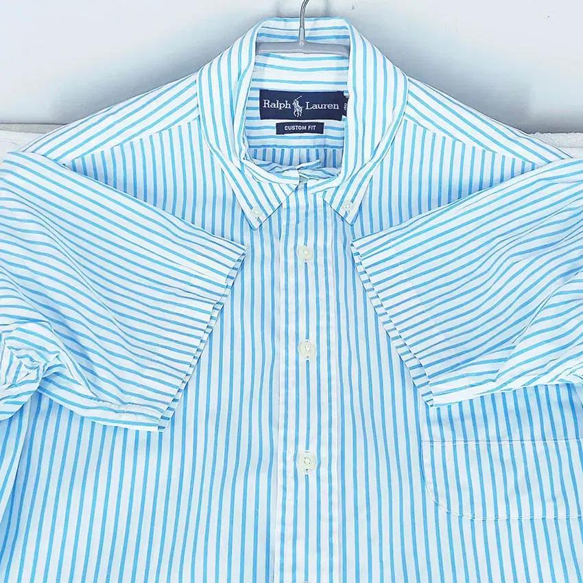 랄프로렌 남성 커스텀핏 반팔셔츠 스카이40 (HU39487) 4