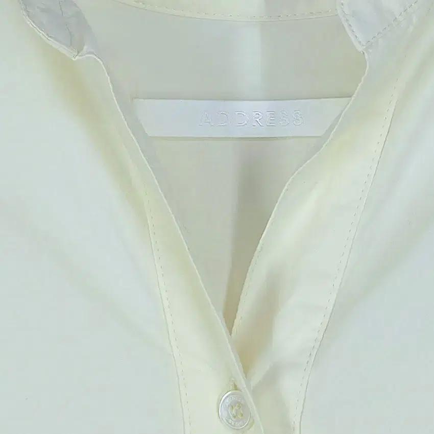 빈티지 포켓 브이넥 민소매 롱원피스 파스텔옐로F (HU23814) 8