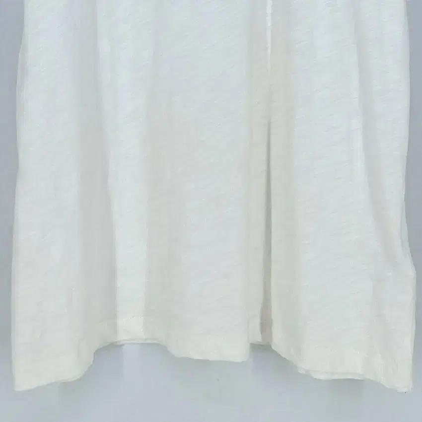 타미진스 여성 빅로고 슬림 라운드반팔티 연베이지M (HU33214) 5