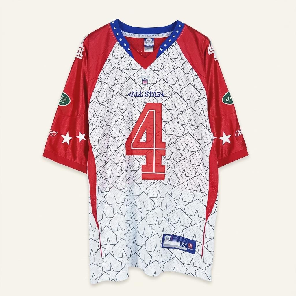리복NFL 남성 FAVRE4 미식축구유니폼 레드52 (HU39407) 1