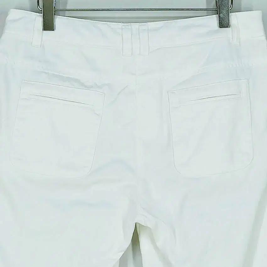 휠라 여성 살짝얇은코튼 4부팬츠 연아이보리 (HU39346) 4