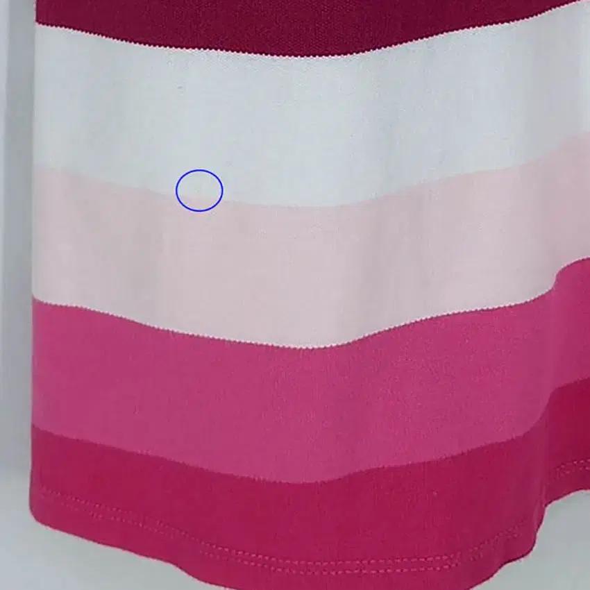 타미힐피거 아동 배색 반팔원피스 핑크M(8-10) (HU39291) 7