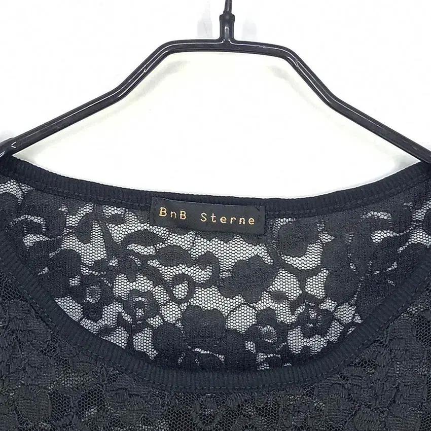 BnB Sterne 여성 레이스 시스루탑 블랙 (HU39290) 5