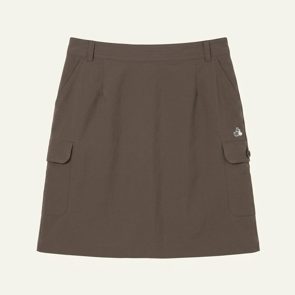 블랙앤화이트 여성 춘하 미니스커트 브라운67 (HU39202) 1