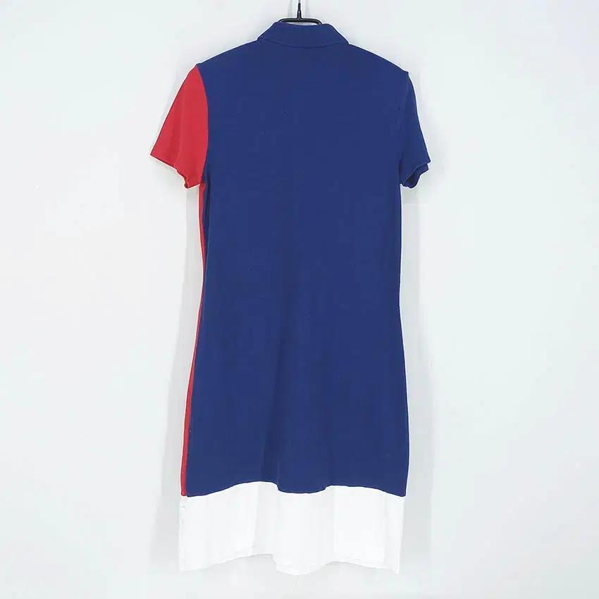 타미힐피거 여성 배색 반팔원피스 블루XS (HU39162) 3