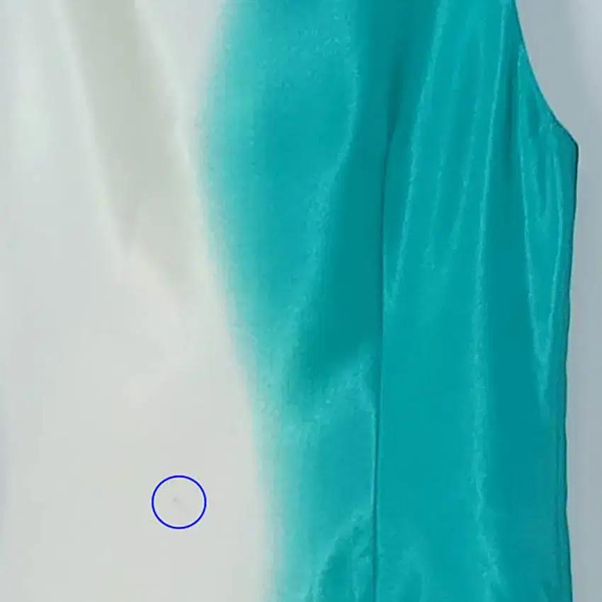 모조에스핀 옆지퍼 글로시 민소매 미니원피스 네이비 (HU39158) 7