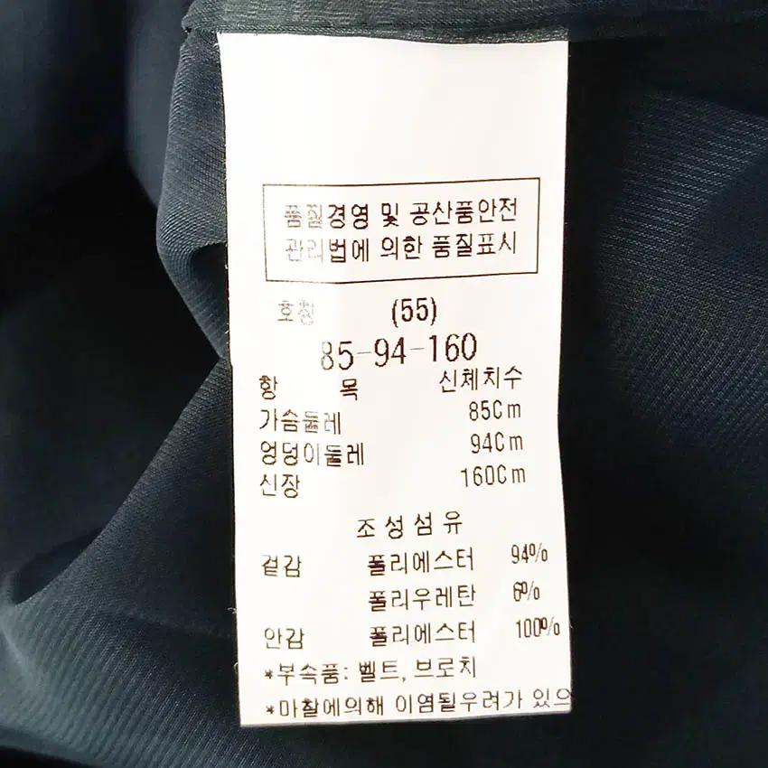 듀엘 허리슬림 딥V 가오리핏 반팔 미디원피스 딥그린 (HU39113) 6