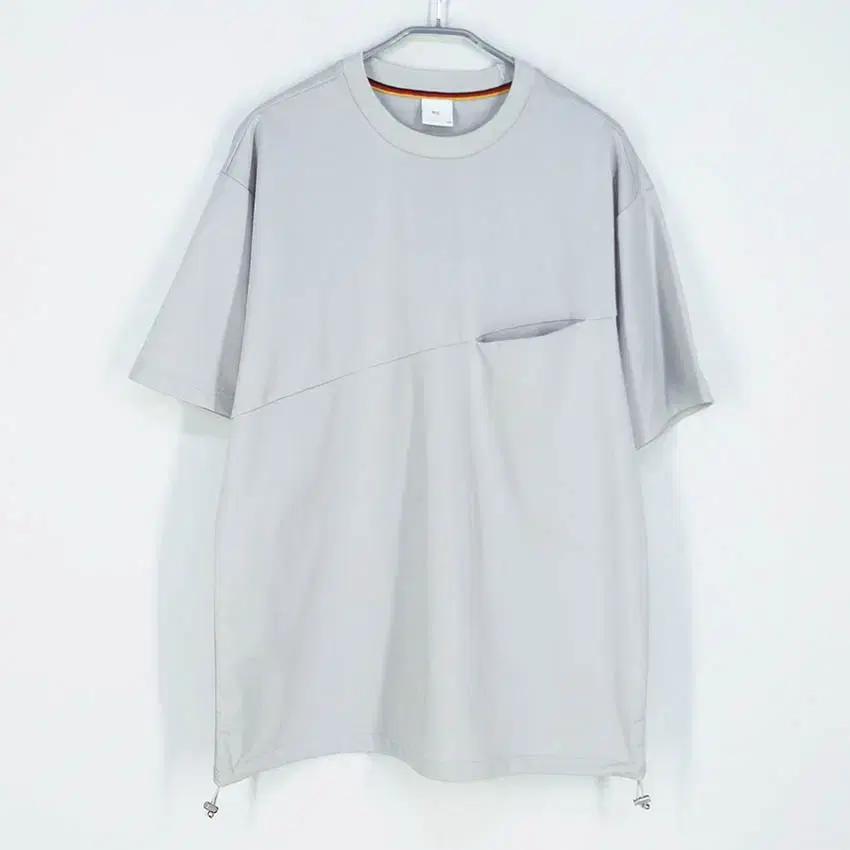 지이크 남성 스트링 나일론 반팔티 그레이100 (HU39040) 2