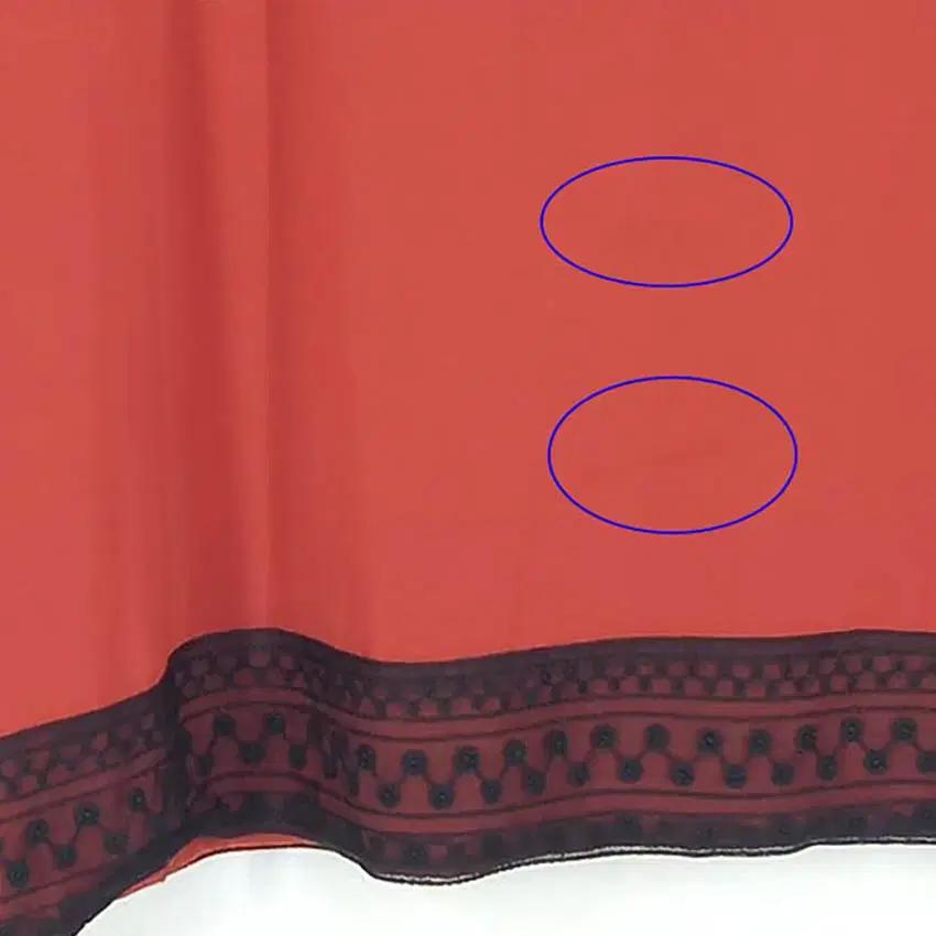 김동순 여성 레이스 레이온 스판끼 반팔티 다홍91 (HU38876) 8