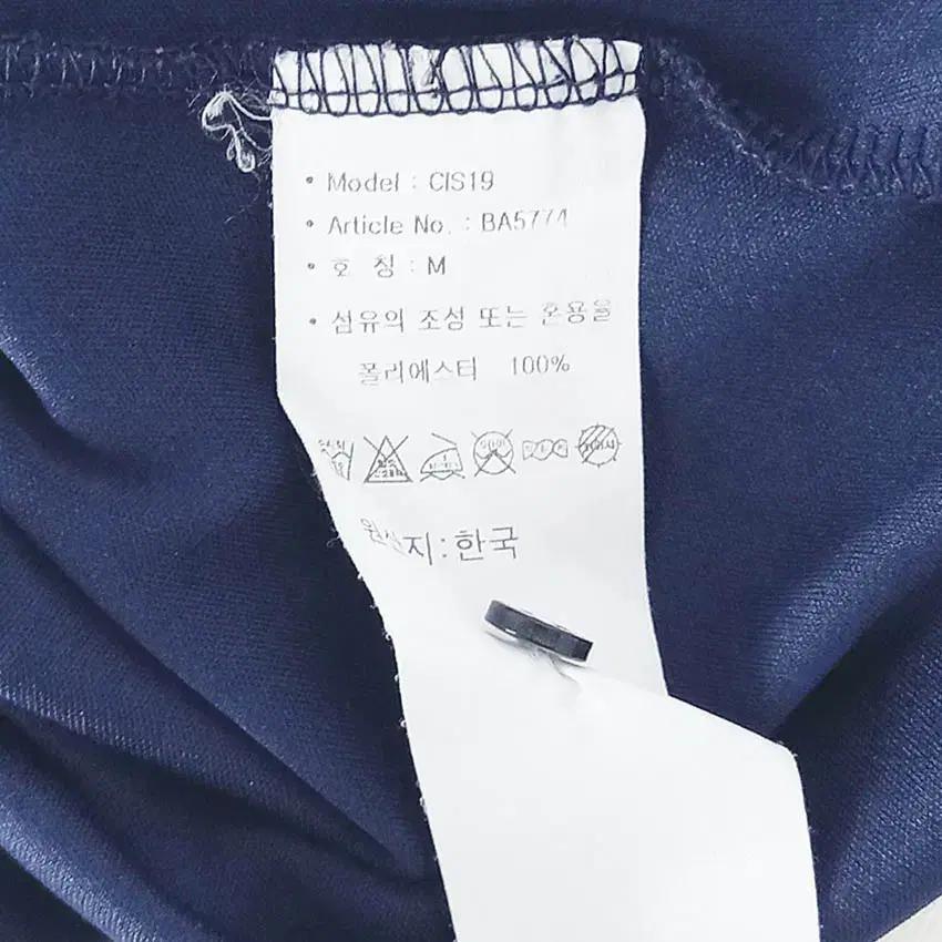 아디다스 여성 암로고 기능성 카라반팔티 네이비M (HU38869) 6
