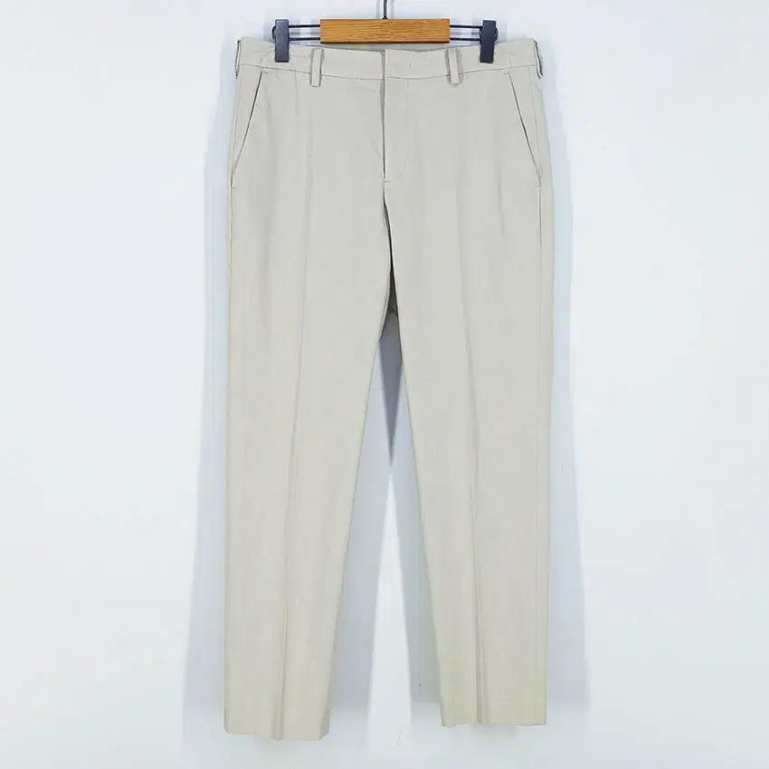 폴햄 남성 슬림핏 춘하 슬랙스 연베이지31 (HU38863) 2