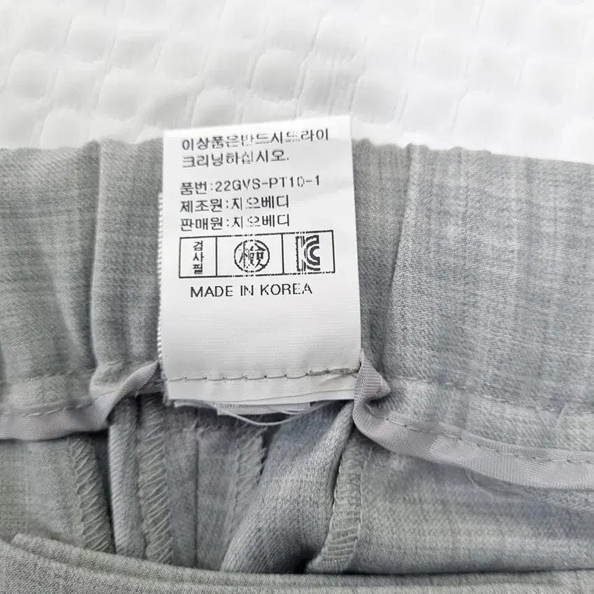 GIOVEDI 여성 밑단징 춘하 얇은슬랙스 그레이55 (HU38847) 8