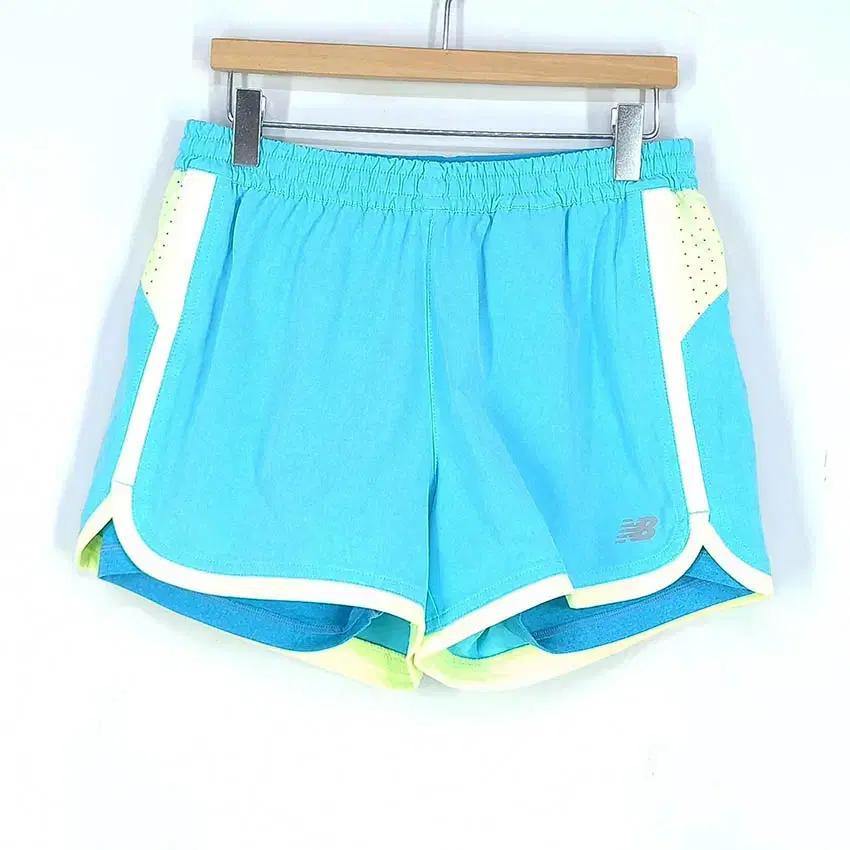 뉴발란스 여성 밴딩 미니팬츠 스카이75(M) (HU38818) 2