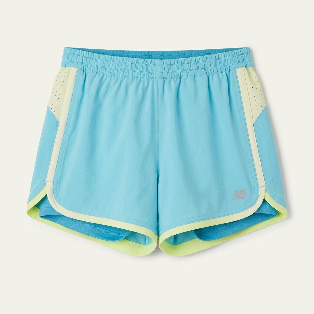 뉴발란스 여성 밴딩 미니팬츠 스카이75(M) (HU38818) 1