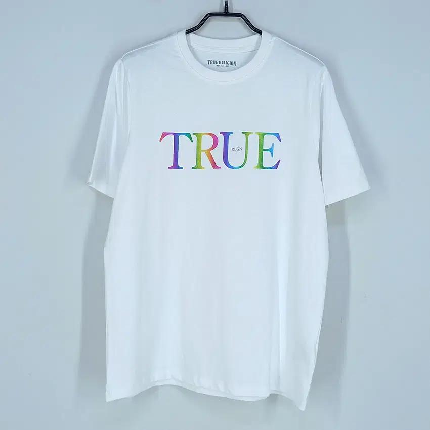 트루릴리젼 여 빅로고 라운드반팔티 화이트95 (HU33592) 2