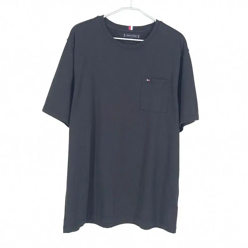 타미힐피거 남성 베이직 라운드반팔티 블랙XL (HU38814) 2