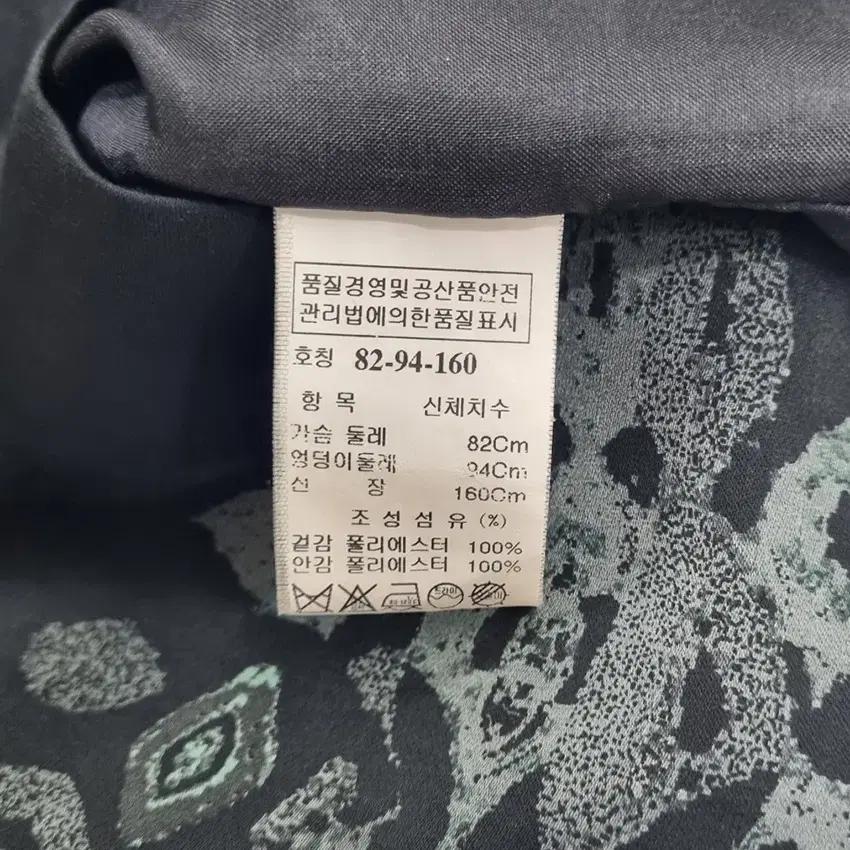SJSJ 여성 옆지퍼 양포켓 프린팅 원피스 블랙82 (HU38796) 5