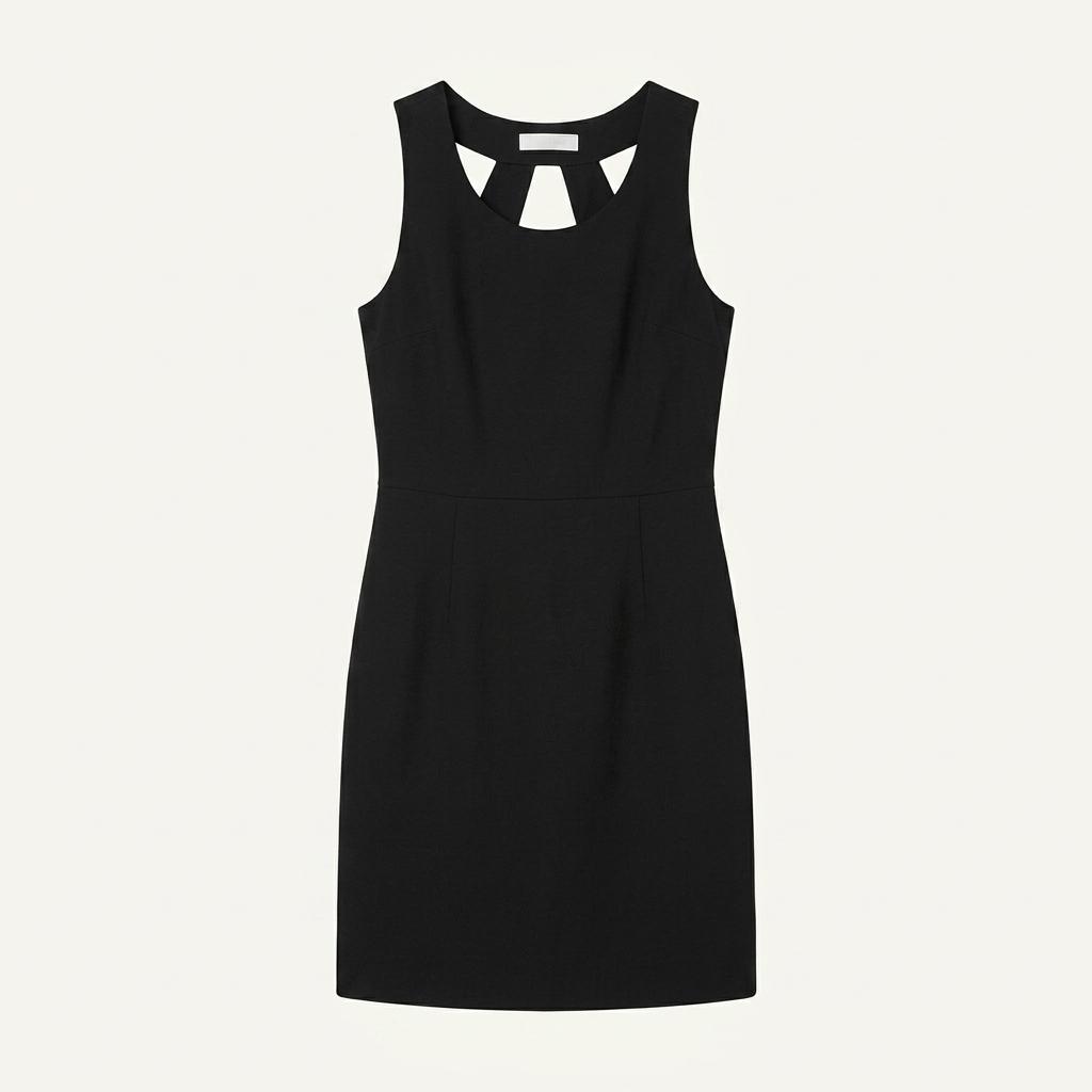 벨리걸 여성 스판끼 슬림핏 민소매 미니원피스 블랙 (HU38795) 1