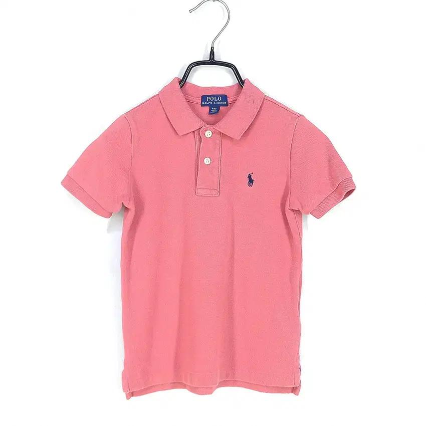 폴로랄프로렌 아동 피케이 카라반팔티 인디핑크4/4T (HU38719) 2