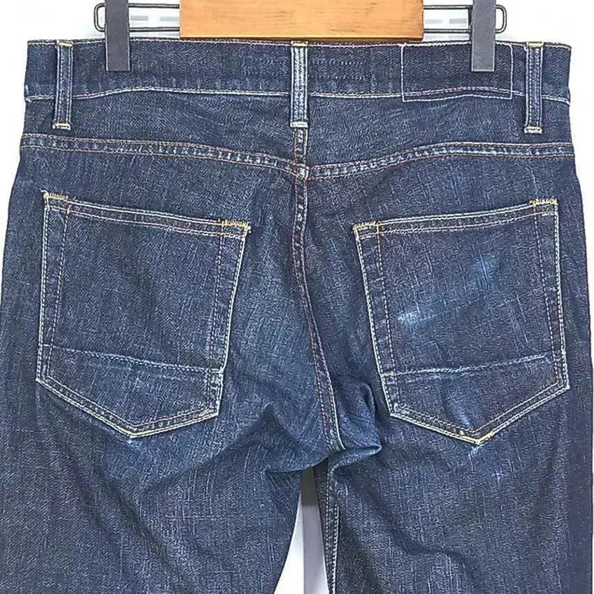 디파트먼트파이브 남성 일자슬림 데님팬츠 네이비 (HU38708) 4