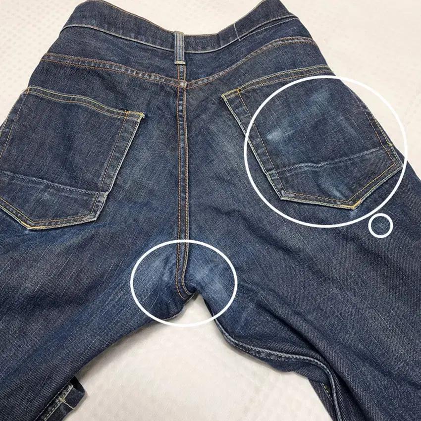 디파트먼트파이브 남성 일자슬림 데님팬츠 네이비 (HU38708) 8